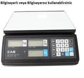 CAS - ER-JR PC Bağlantılı Terazi