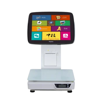 ANYPAY - TS-7 Fiş Yazıcılı 11.66" Arka Ekranlı Terazi Pos - Tek Ekran