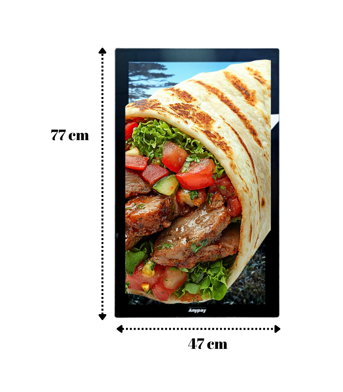 Dijital Menü Board Anypay AO32-2