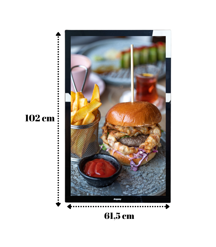 İç Mekan Dijital Tabela Anypay AO32 43-1