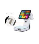 ANYPAY - TS-9D Fiş Yazıcılı 11.66" Arka Ekranlı Terazi Pos  - Çift Ekran - Görsel 2